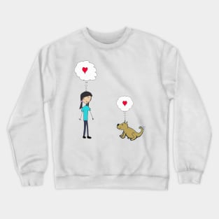 DOG LOVE Crewneck Sweatshirt